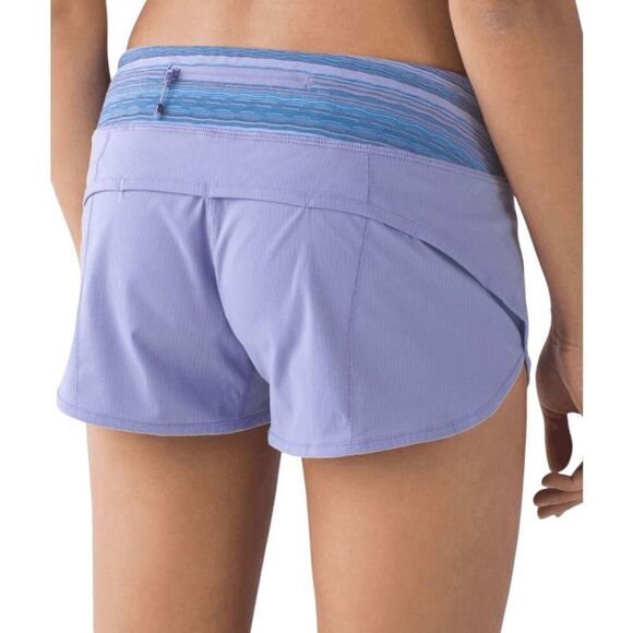 LULULEMON ATHLETICA Speed Short '4-Way Stretch Size 8 - Picture 1 of 6